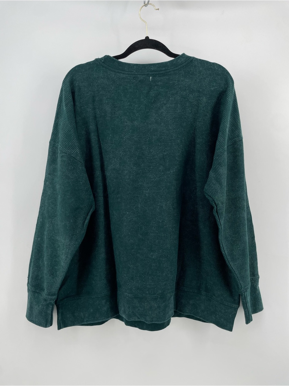 NEW Maurices Shirt Green Resting Grinch Face Holiday Waffle Knit XXL - Picture 4 of 4